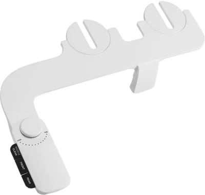 LUSTRA Stream WIT - Luxe Bidet Opzetstuk - Zelfreinigend - Dubbele Nozzle - Ultra Slank - Milieuvriendelijk - Besparend - Superieure Hygiene