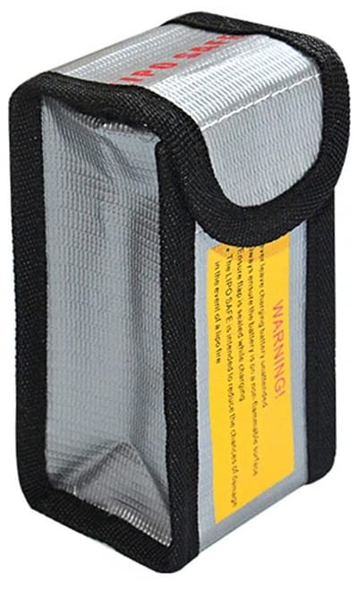 MTTProducts - Brandveiligheid - Batterij Beschermtas - Veiligheidsoplossing - Zilver - Opladen - Bescherming tegen explosies - Geschikt voor Lithium ba...