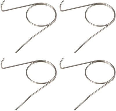 Dailygoods- Starter Pawl Springs 4 Stuks - Compatibel met Husqvarna - Trekkoord Startmechanisme - Lichtgewicht - Metaal - Uitstekende Elasticiteit - Kettingzaagonderdelen