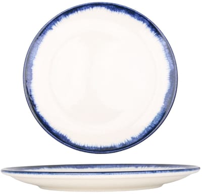 Kütahya Porselen Dinerbord - Azure - Porselein - 30 cm - set van 6