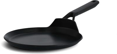KitchenAid Classic Forged Pannenkoekenpan 24cm - PFAS-vrije antikleeflaag - Koekenpan inductie - Keramische koekenpan - Ovenbestendig tot 160°C - Zwart