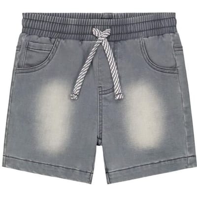 Prénatal peuter short Light Grey Denim 110 heren