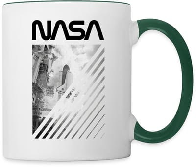 NASA Space Shuttle 6 Mok Tweekleurig