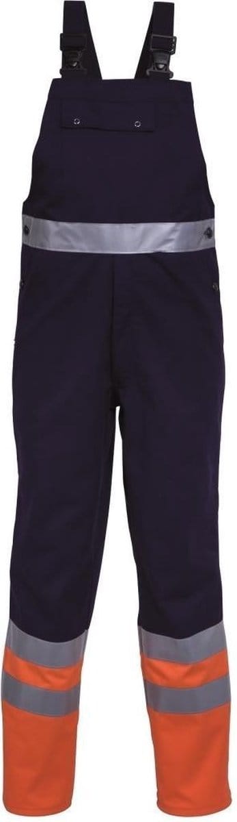 Havep Amk. Overall ISO20471 2414 - Marine/Fluo Oranje - 58