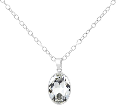 ARLIZI 1688 Ketting Swarovski Kristal Hanger - 925 Sterling Zilver - 45 cm