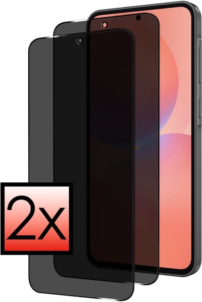 Screenprotector - 2 Stuks - Geschikt voor Samsung Galaxy A36 - Privacy Filter - Beschermglas - Gehard Glas - Tempered Glass - Screen Protector - Anti Spy - Full Display Cover