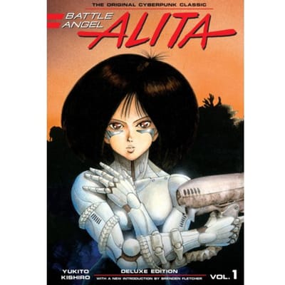 Battle Angel Alita Deluxe Editie 1 door Yukito Kishiro Hardback Boek 9781632365989