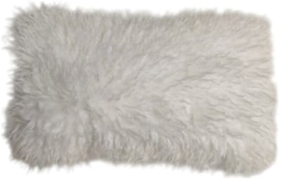 Sierkussen tibetan lamb off-white 30x50 cm