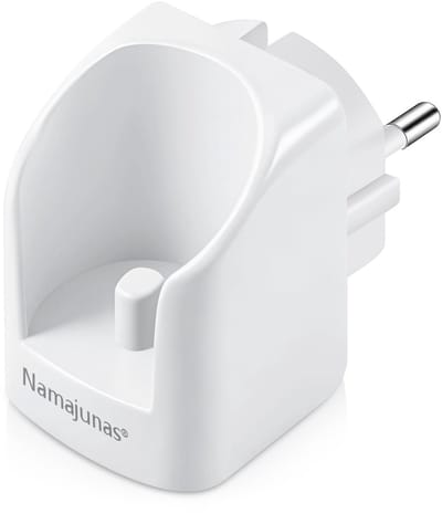 Namajunas - Elektrisch tandenborstel laadstation voor Oral-B/Braun modellen (niet voor IO-serie & Pulsonic-serie) – Opladestation voor EU-stopcontact – IP67 waterdicht laadstation - Elektrische Tandenborstel - Laadstation tandenborstel