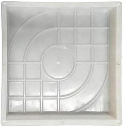 Padvorm Mallen - Stoeptegel Mal - Tuinpad Maken - Herbruikbaar Plastic - 27.4 cm - Zwart