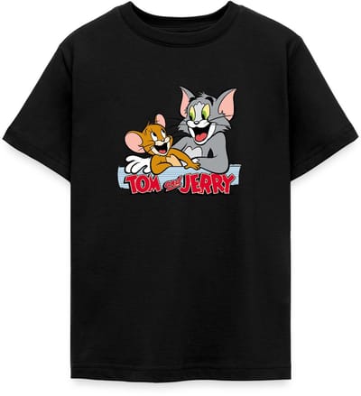 Tom En Jerry Vrienden T-Shirt Tiener