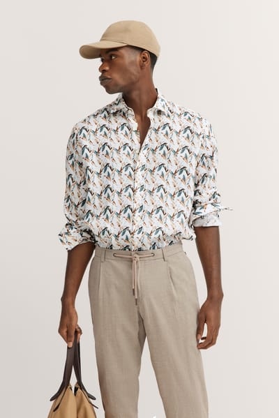 Bugatti Herren Shirt met print