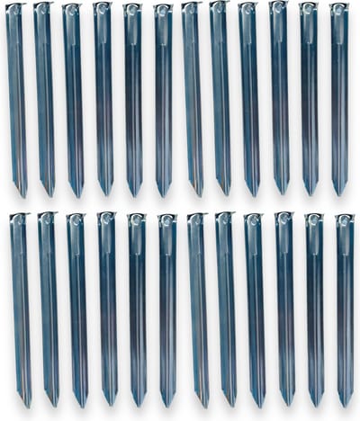 Redcliffs Outdoor Gear Tentharingen halfrond - 24 Stuks - 23cm - Extra Sterk - Verzinkt Staal
