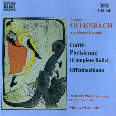 Orchestre Philharmonique De Monte-Carlo - Gaite Parisienne | Offenbachiana (CD)