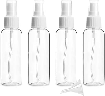 Kleine 4 oz/120 ml Spuitfles voor Reizen - Navulbare Mini Spuitflessen met Trechter
