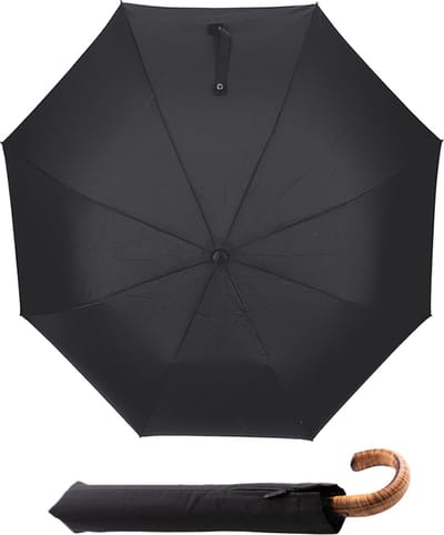 Knirps S.570 Large Automatic paraplu - Zwart