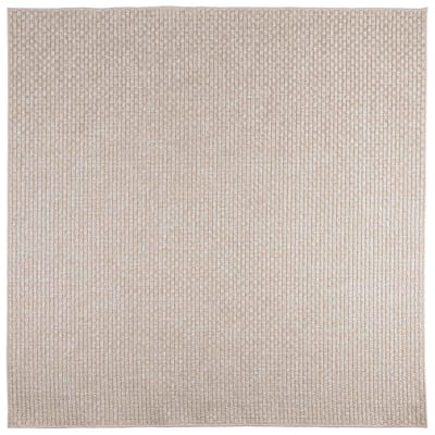 vidaXL - Vloerkleden - Vierkant - FARO - Crème - 120 - x - 120 - cm - Polyester