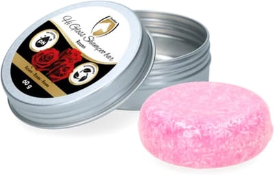 Excellent Hi Gloss Shampoo bar Rose - Shampoo bar met sterke reinigende en verzorgende kracht - Geschikt voor paarden - Roze