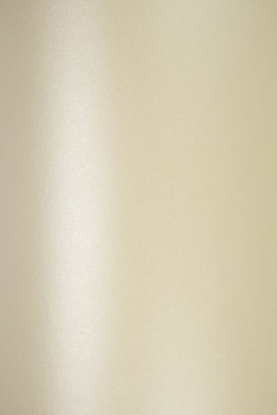 Netuno - ecru metallic papier - A5 - 14,8 x 21 cm - 10 vellen - 120 gram - Majestic Candelight Cream