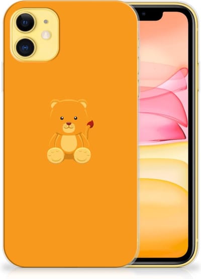 Apple iPhone 11 Telefoonhoesje met Naam Baby Beer
