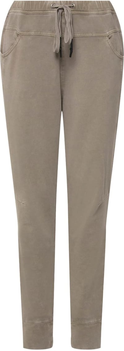Laurasøn - Dames - Trainingsbroek 4-pocket OEKO-TEX - Vlas - Maat XXL