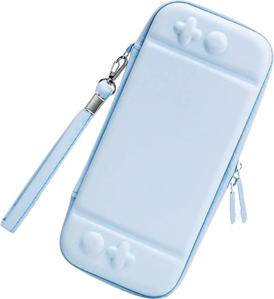 Livano Case Geschikt Voor Nintendo Switch - Hoes - Beschermhoes - Accessoires - Blauw