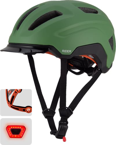 GO-OFF RIDER Smart mat olijfgroen maat S