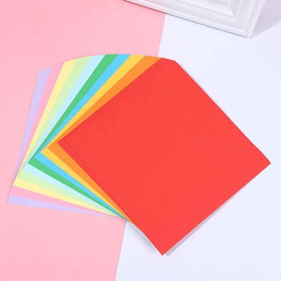 Without Lemon - Origami Papier - 10x10CM - Vouwblaadjes - DIY - Creatief - Set van 100 vellen - 10 verschillende kleuren