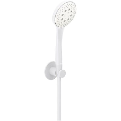 Herzbach DEEP WHITE tub set with cone holder seven round 23.914200.1.07