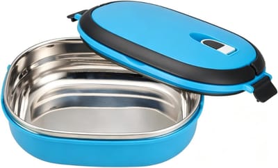 Thermische Voedselcontainer van RVS, 900 ml, Geïsoleerde Lunchdoos voor Kantoor, School en Picknick met Luchtdoorlaat en Goede Sluiting