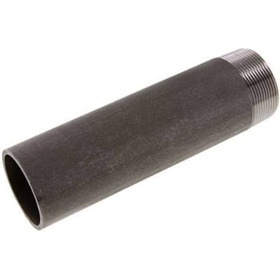 R 2'' Buitendraad x 60.3mm Stalen Pijpnippel met Las uiteinde 50 Bar DIN 2982 - 200mm