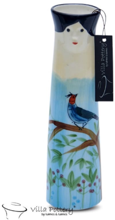 Vaas - Villa Pottery - Woondecoratie - Decoratie - Porselein - Waterdicht - Garden Pleasure 1D