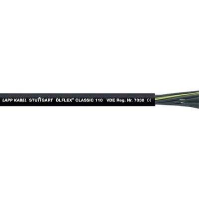 LAPP ÖLFLEX® CLASSIC 110 BK Stuurstroomkabel 5 G 2.5 mm² Zwart 1119887/100 100 m