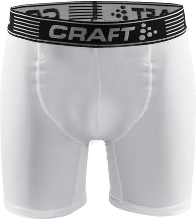 Craft Greatness Boxer 6-Inch M 1905489 - Sportonderbroek - White/Black - Heren - Maat S