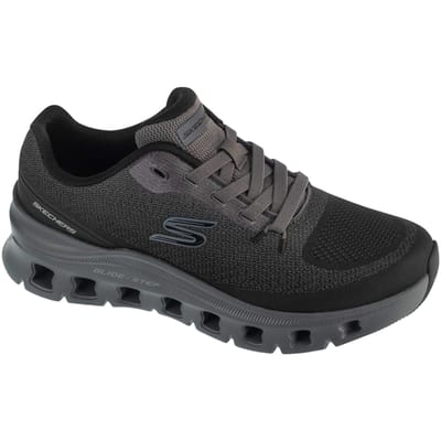 Skechers Heren Glide Step Pro Waverra Slip Ins Sneakers Black Charcoal