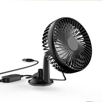 USB ventilator met zuignap
