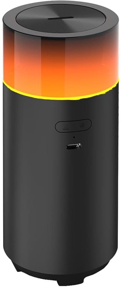 longziming - Auto-diffuser - Auto parfum - Luchtbevochtiger - Etherische olie-diffuser - 1 stuk - 300 ml - Ultrasonisch - RGB-verlichting - USB - Stil (<35 dB) - Voor thuis, kantoor en babykamer