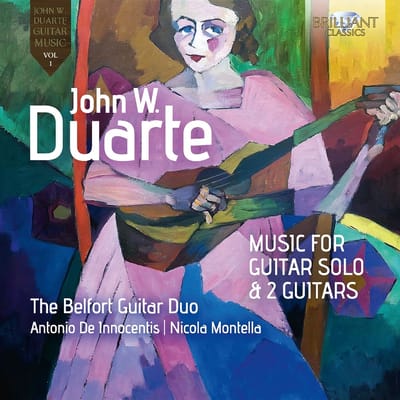 The Belfort Guitar Duo: Antonio De Innocentis & Nicola Montella - Duarte: Music For Guitar Solo And 2 Guitars, Vol.1 (CD)