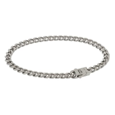 STEEL & BARNETT - Schakelarmband Heren - Svelte Stephen - Grijs - Maat S