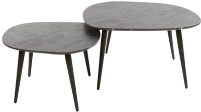 AnLi Style Salontafel Onyx rock set/2