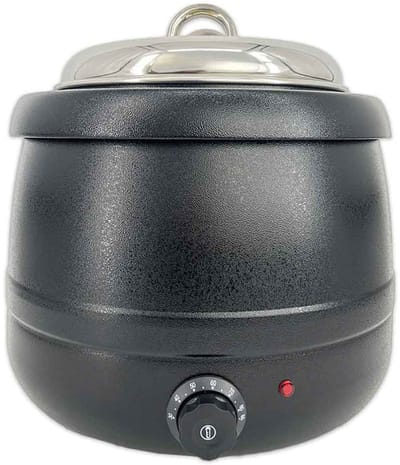 HCB® - Professionele Horeca Soepketel - 13 liter - 230V - Elektrisch - Warmhoudketel - soep ketel - 39x39x38 cm (DxBxH) - 6 kg - 7055