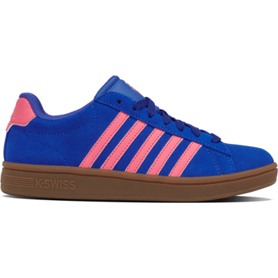 K-SWISS Tennisschoenen Court Tiebreak Ii Sde Dazzling Blue/pink Lemonade/gum Womens 35.5