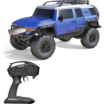Camion tout-terrain RC voiture télécommandée voiture entièrement proportionnelle 1/10 2.4GHz 4WD 15 km/h voiture d'escalade type 3