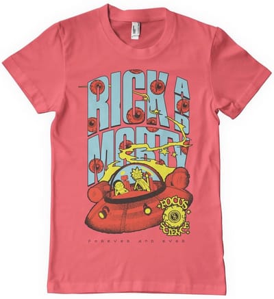 Rick and Morty T-shirt Focus On Science T-shirt WB-1-RM017-H70-5