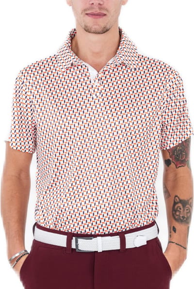 Func Factory mannen Poloshirt Steve retroprint maat M