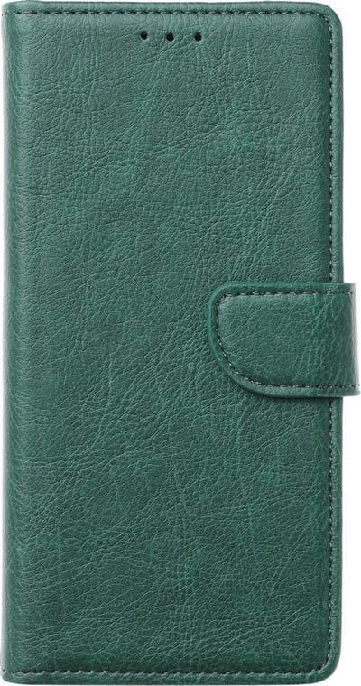 Multimedia & Accessoires PU Lederen Wallet Book Case Hoesje geschikt voor Samsung Galaxy A13 5G en Samsung Galaxy A04s – Groen - Portemonnee – Met Stand – Kaarthouder – Pasjes Houder – Magneet Sluiting – Bookcase