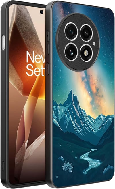 Smartphonica Telefoonhoesje Geschikt voor OnePlus 13 met Sterrenhemel Opdruk - TPU Backcover Case With Space And Milkyway Design geschikt voor OnePlus 13