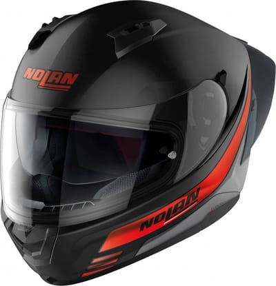 Nolan N60-6 Sport Outset 021 Mat Zwart Rood Integraalhelm - Helm