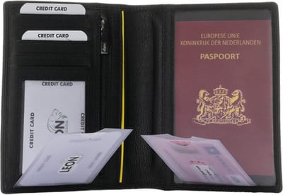 Paspoort hoesje - Paspoorthouder - Portefeuille heren - Portefeuille dames - Paspoorthoes - Paspoort - Paspoort tasje - Paspoort hoes - Portefeuille homme - Portefeuille jongens - Paspoort hoesje leer - Paspoorthoezen - Paspoorthoesje