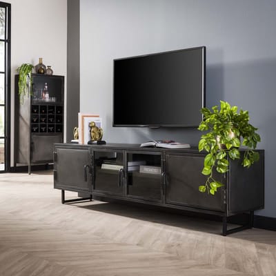 AnLi Style TV-meubel 180cm Rift metal